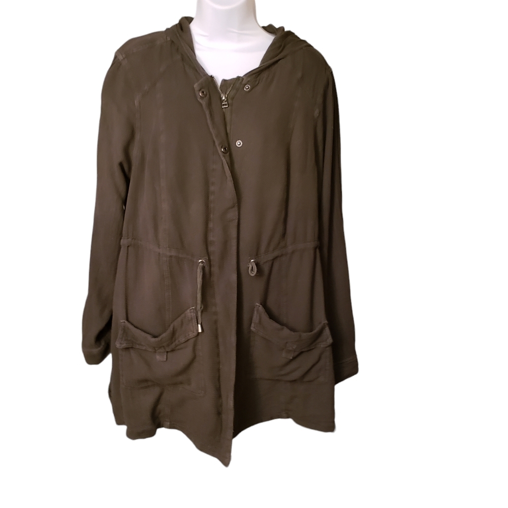 TORRID utility cargo jacket